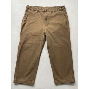Colorado Clothing Men's Work Pants 38x32 Brown Utility Carpenter Fit Durable
